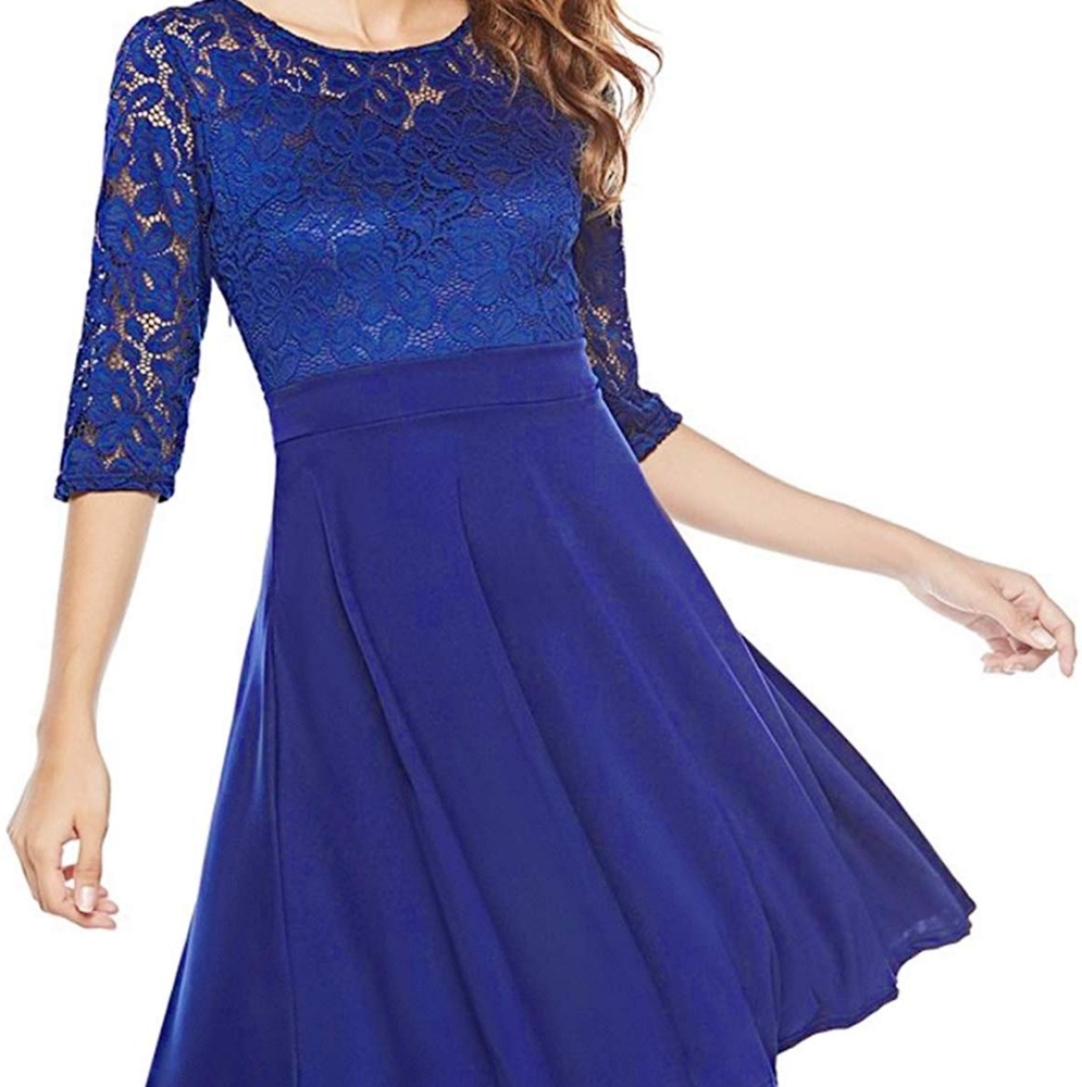 Lace cocktail swing dress NWT